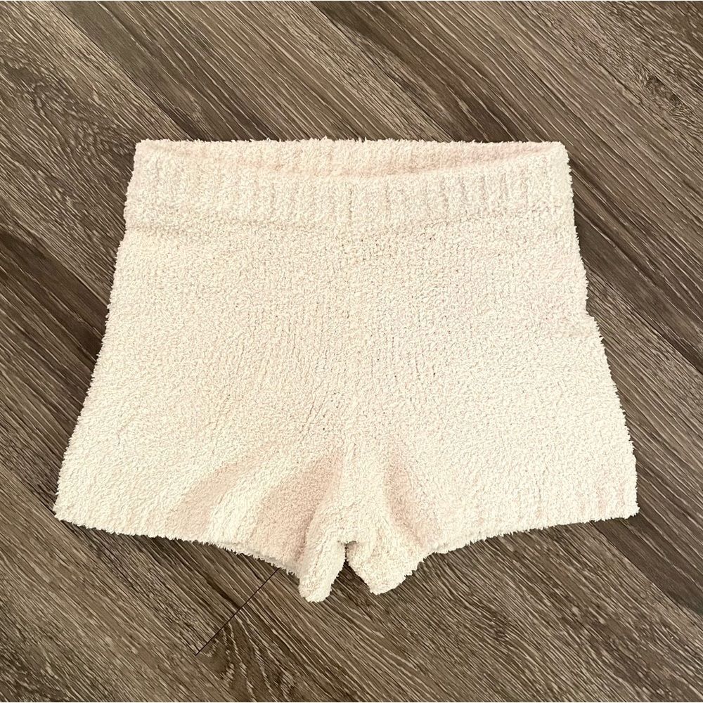 Monrow Plush Sweater Shorts